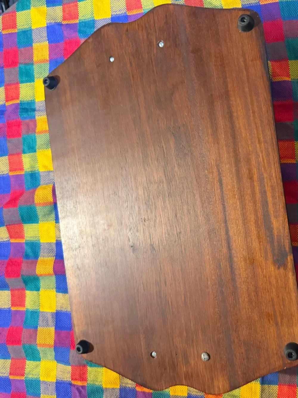 Vintage wooden cheese